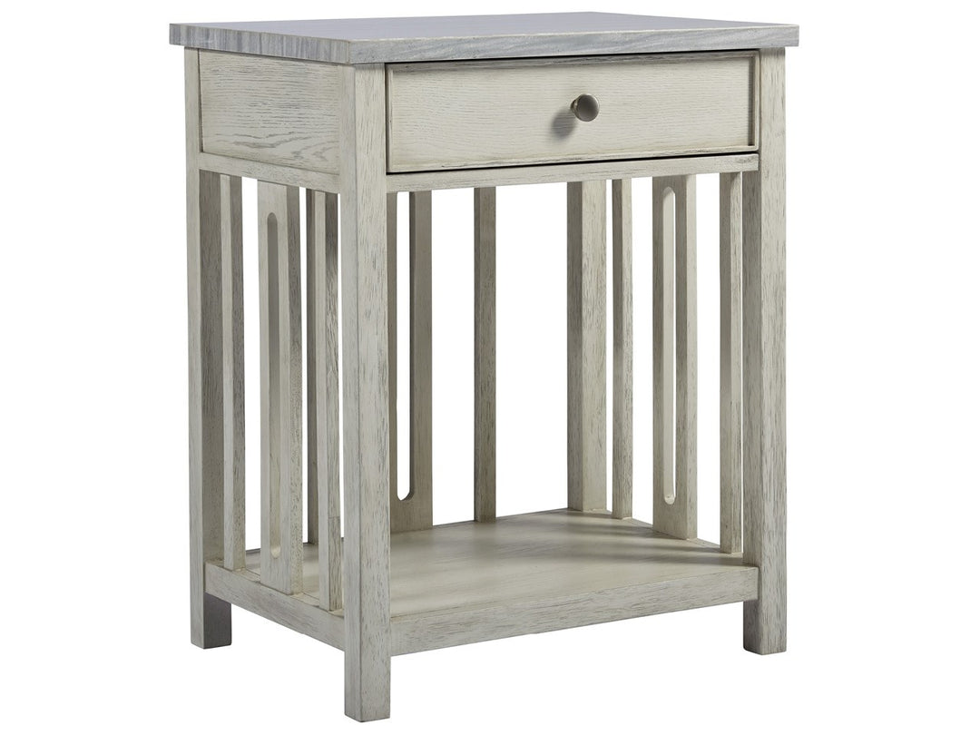 Stone Top Nightstand