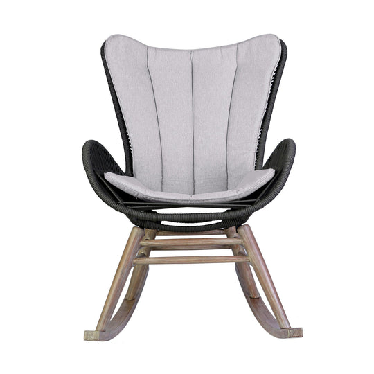 American Home Furniture Armen Living Mateo Outdoor Rocking Chair