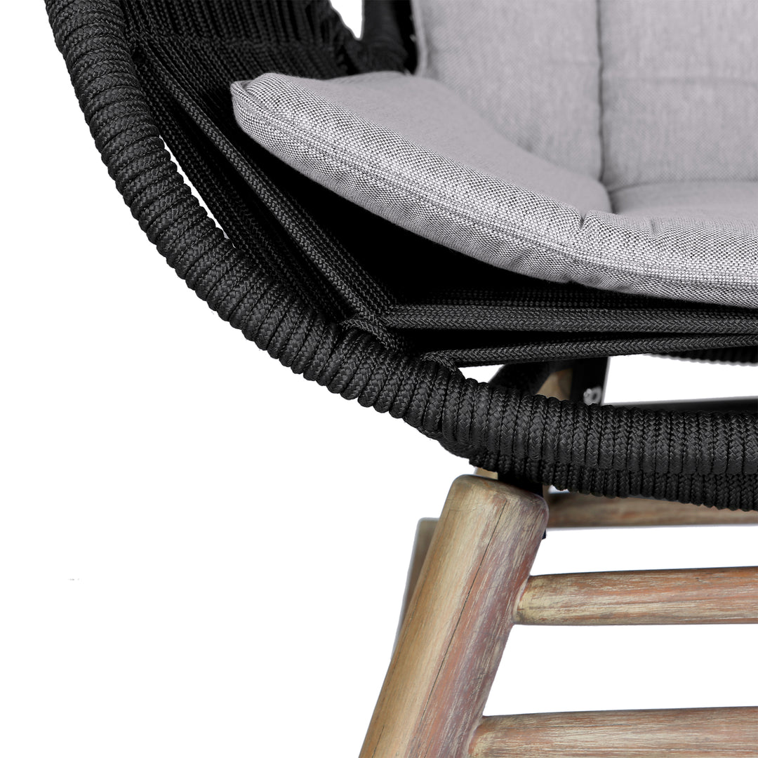 American Home Furniture Armen Living Fanny Outdoor Rocking Chair