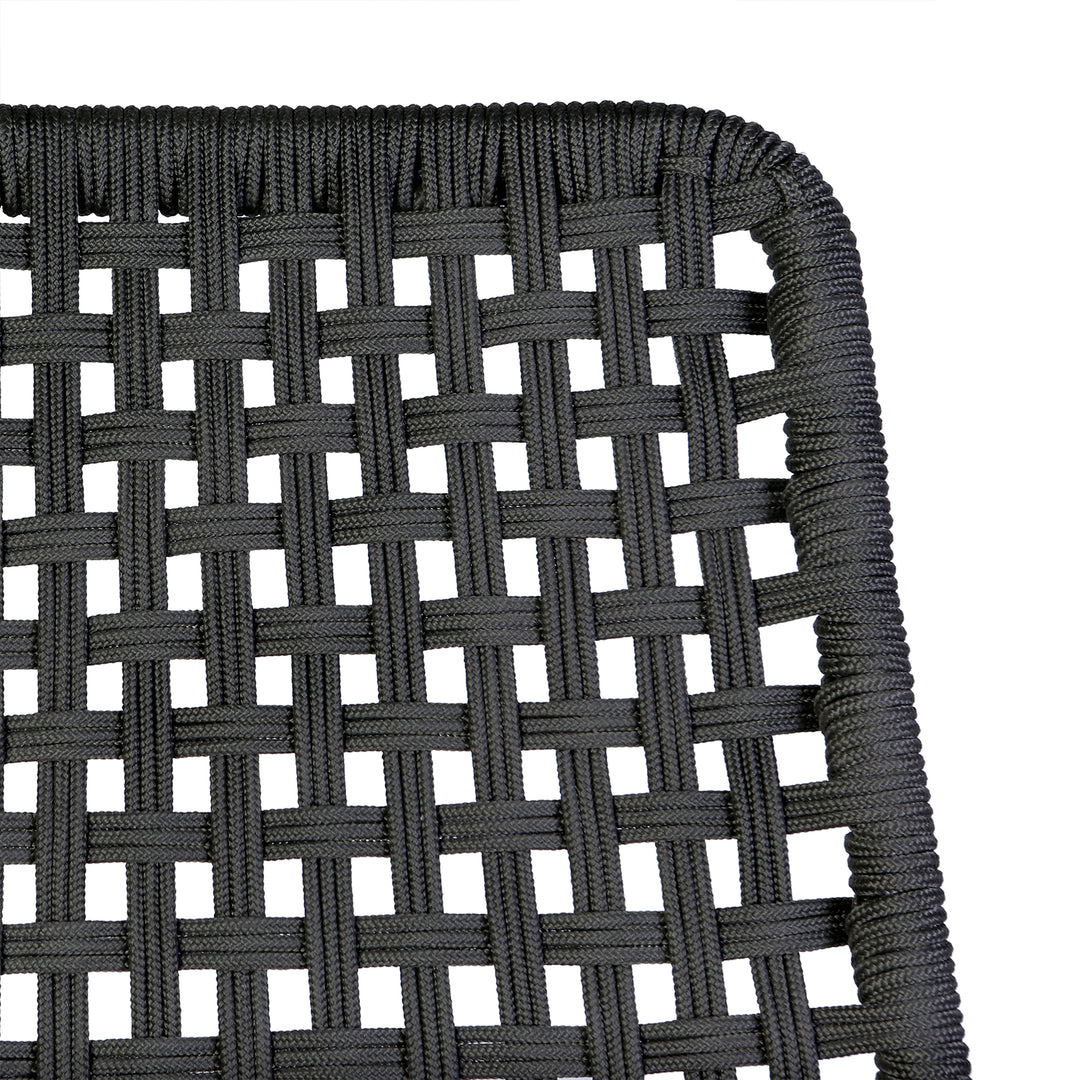 31"W x 27"D x 41"H / Black/Light Eucalyptus