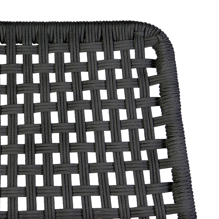 31"W x 27"D x 41"H / Black/Light Eucalyptus