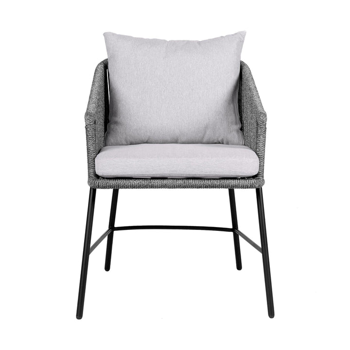 American Home Furniture Armen Living Calica Outdoor Dining Chair Set of 2
