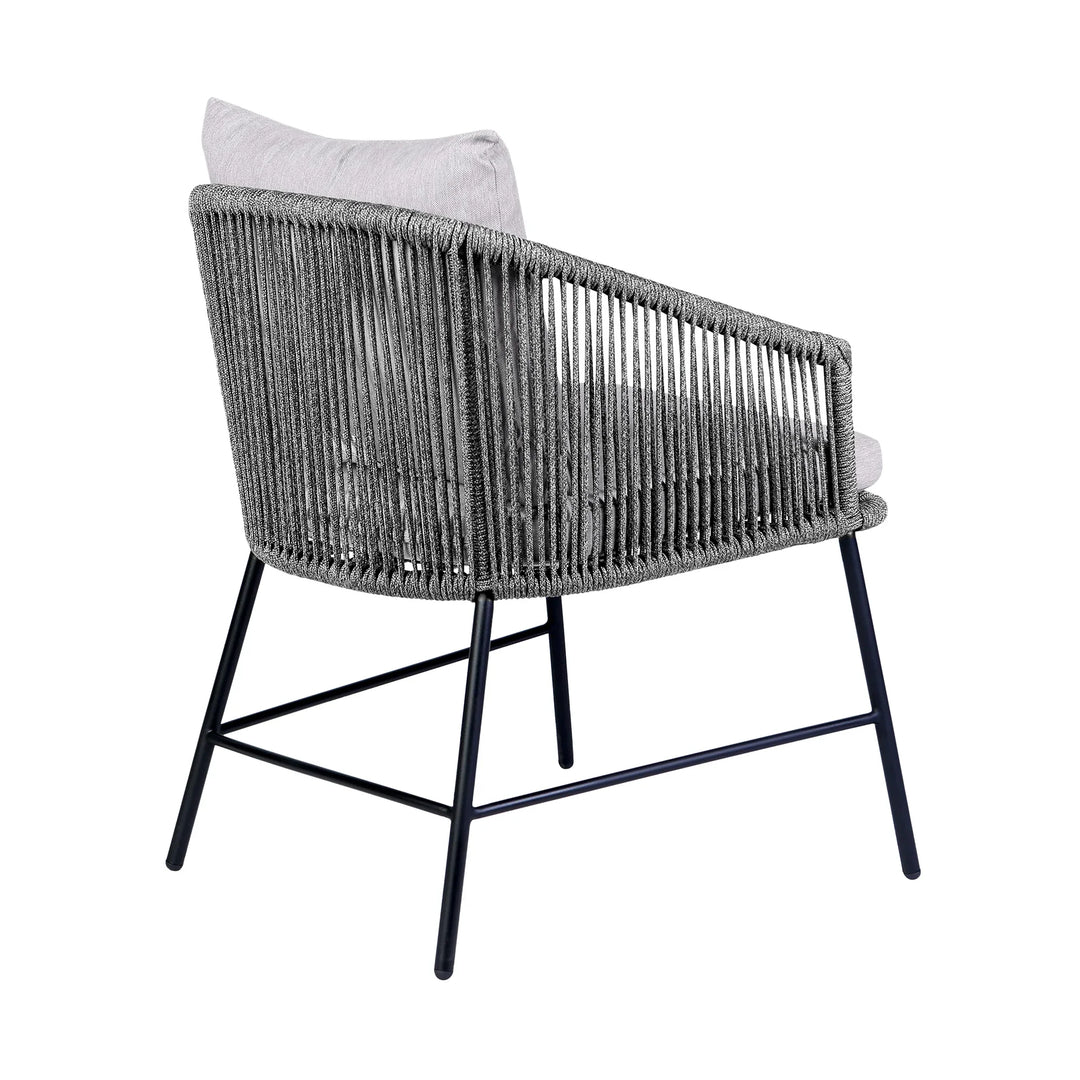 American Home Furniture Armen Living Calica Outdoor Dining Chair Set of 2