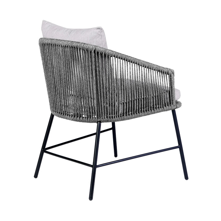American Home Furniture Armen Living Calica Outdoor Dining Chair Set of 2