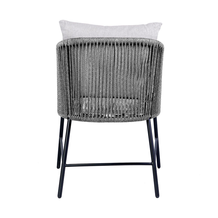 American Home Furniture Armen Living Calica Outdoor Dining Chair Set of 2