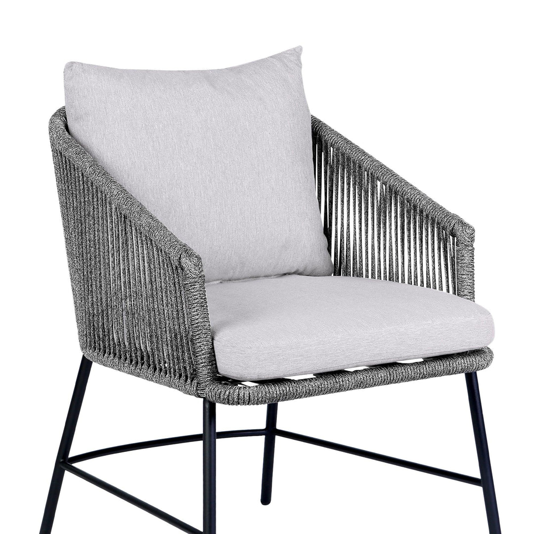 American Home Furniture Armen Living Calica Outdoor Dining Chair Set of 2