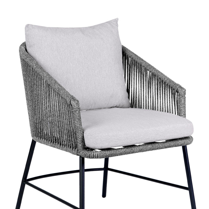 American Home Furniture Armen Living Calica Outdoor Dining Chair Set of 2