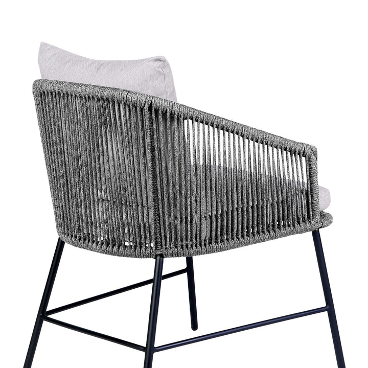 American Home Furniture Armen Living Calica Outdoor Dining Chair Set of 2