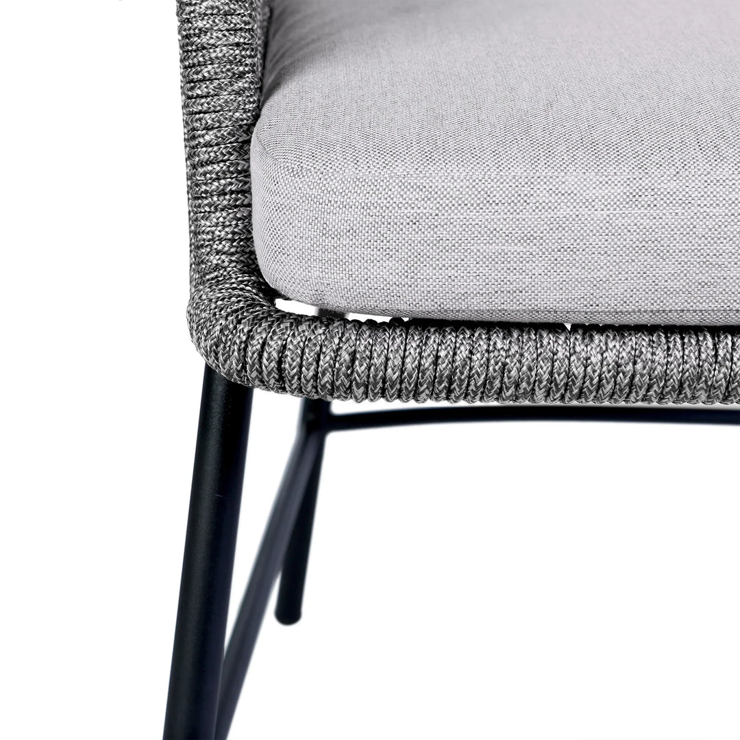 American Home Furniture Armen Living Calica Outdoor Dining Chair Set of 2