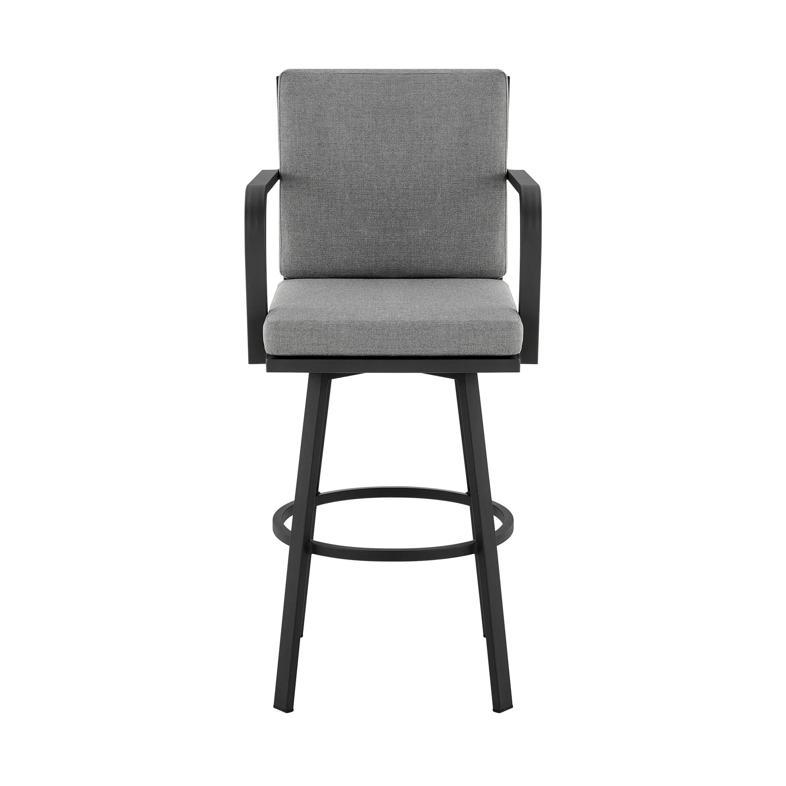 American Home Furniture Armen Living Don 30" Outdoor Barstool Set of 2