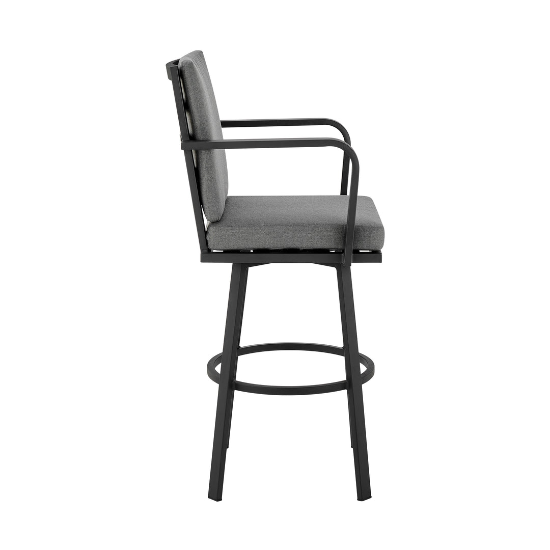 American Home Furniture Armen Living Don 30" Outdoor Barstool Set of 2