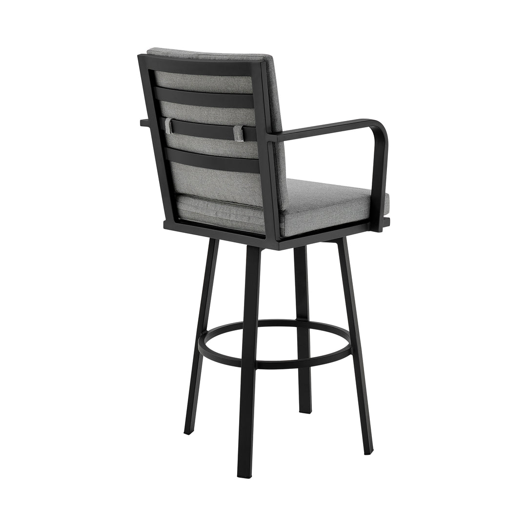 American Home Furniture Armen Living Arnauld 30" Outdoor Barstool Set of 2