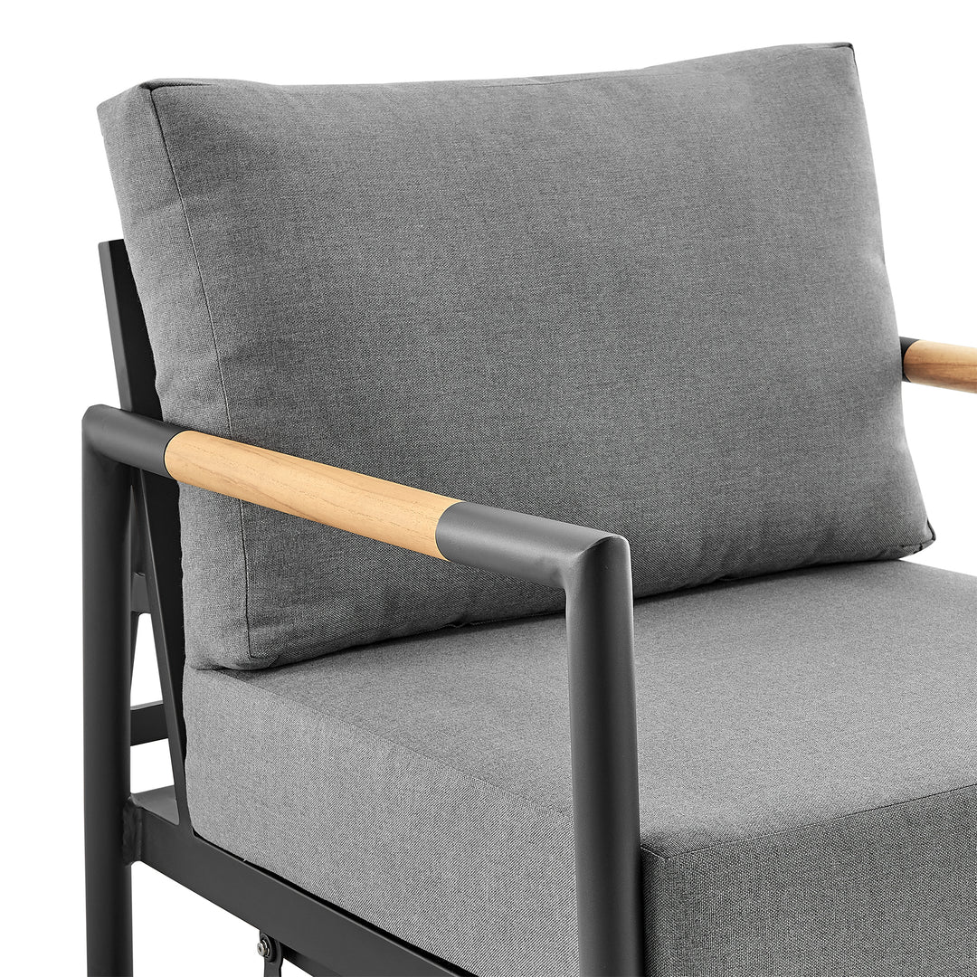 American Home Furniture Armen Living Royal Outdoor Swivel Chair