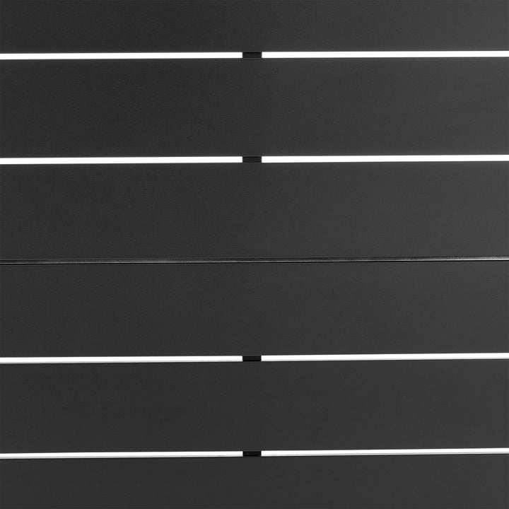 42"W x 42"D x 18"H / Black/Black