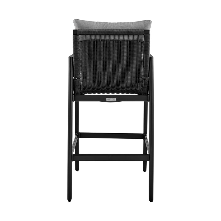 American Home Furniture Armen Living Grand Outdoor Barstool Set of 2