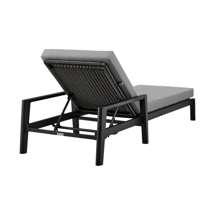 American Home Furniture Armen Living Grand Outdoor Chaise Lounge