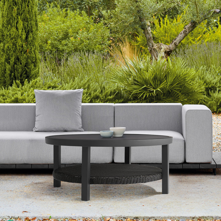 American Home Furniture Armen Living Grand Outdoor Coffee Table