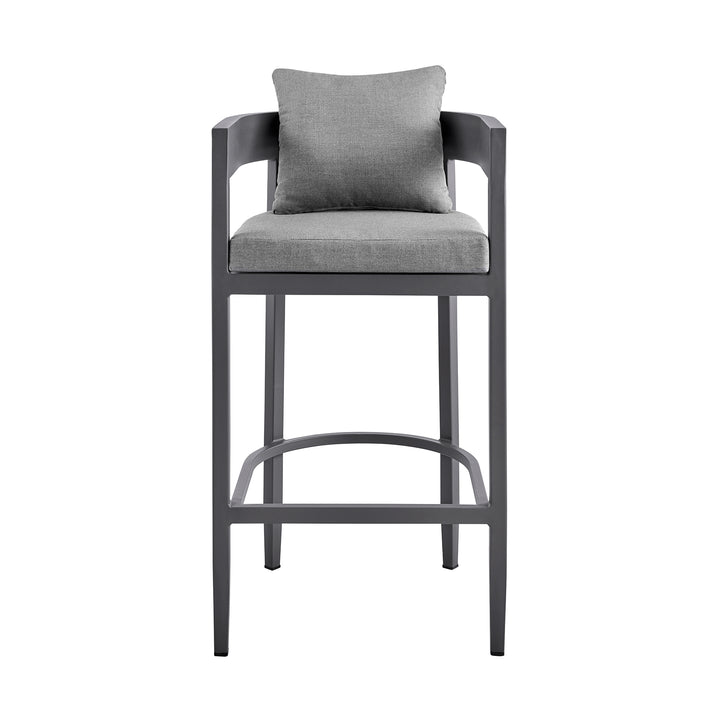 American Home Furniture Armen Living Argiope Outdoor Barstool Set of 2