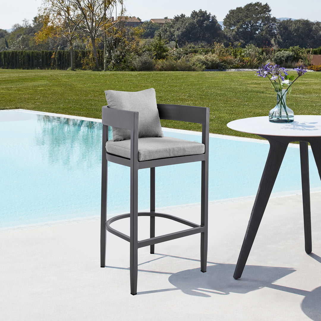 American Home Furniture Armen Living Argiope Outdoor Barstool Set of 2