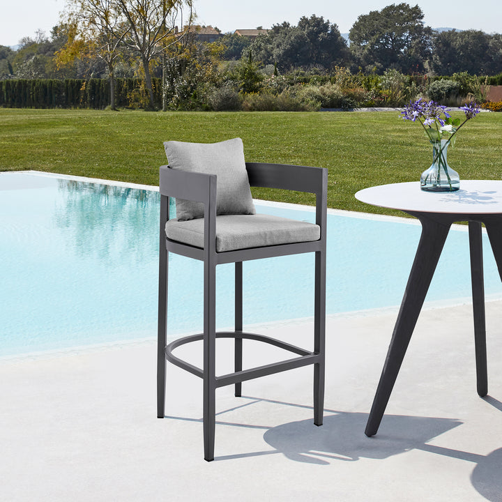 American Home Furniture Armen Living Argiope Outdoor Barstool Set of 2