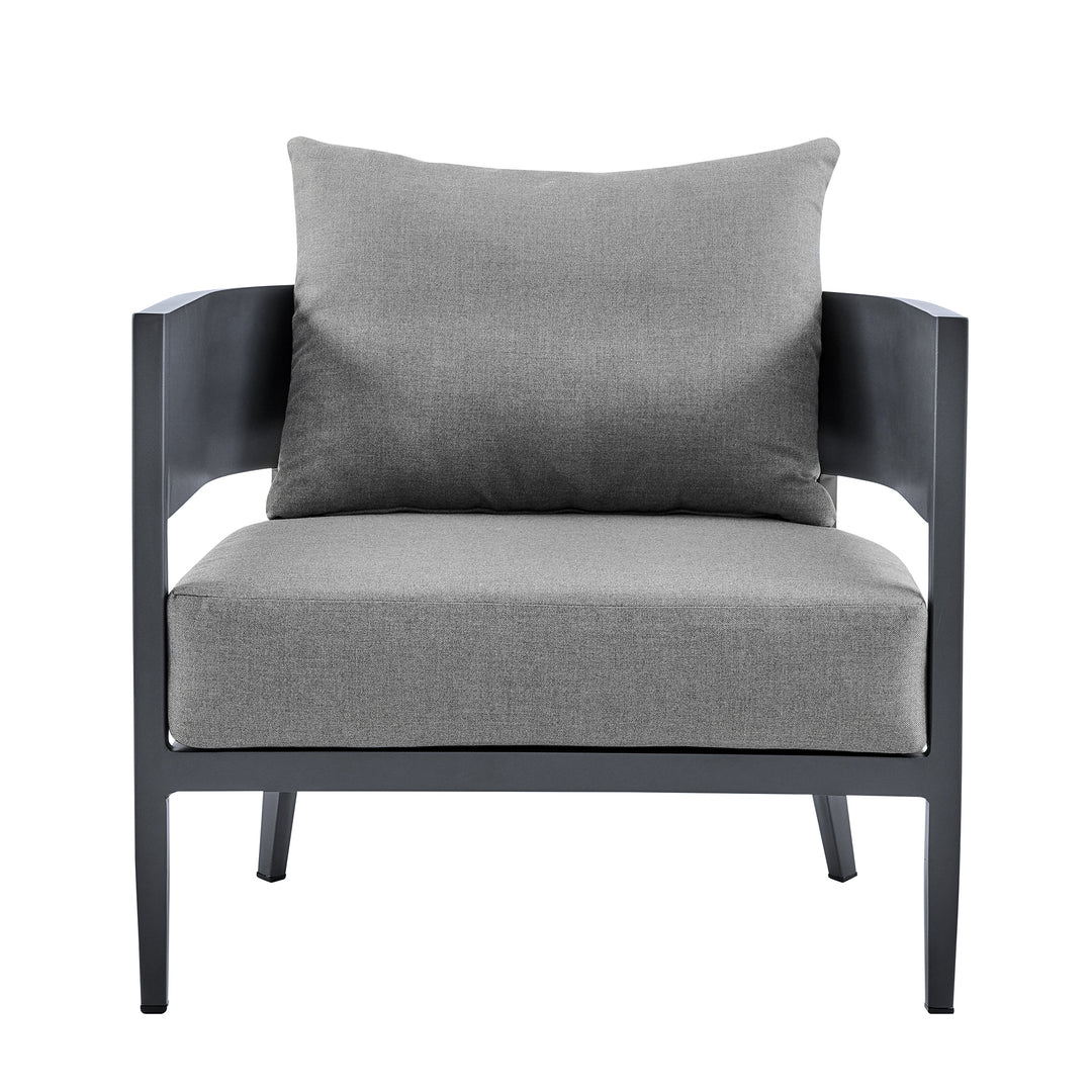 American Home Furniture Armen Living Argiope 4 Piece Outdoor Conversation Set