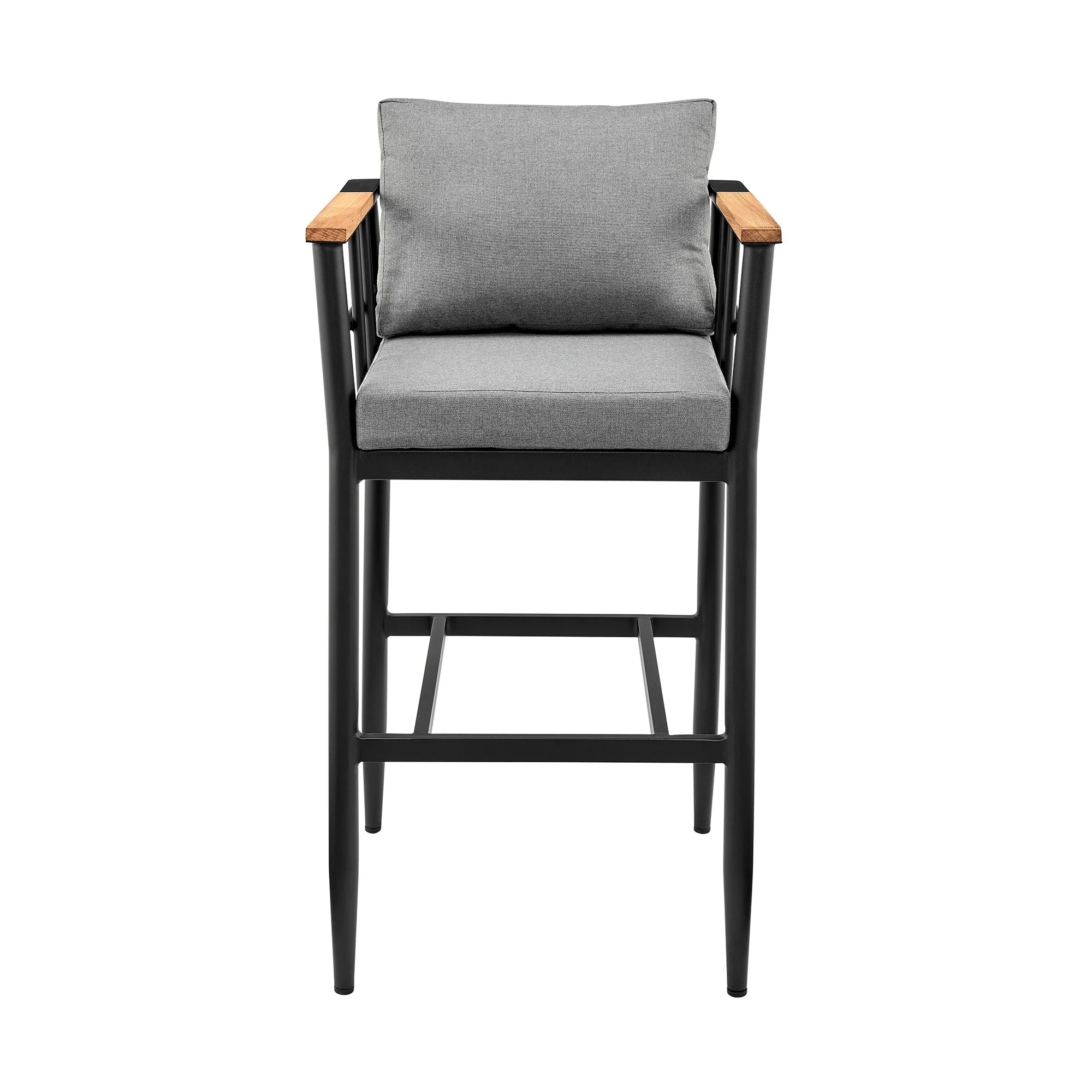 Wiglaf Outdoor Counter Stool - Thumbnail 2
