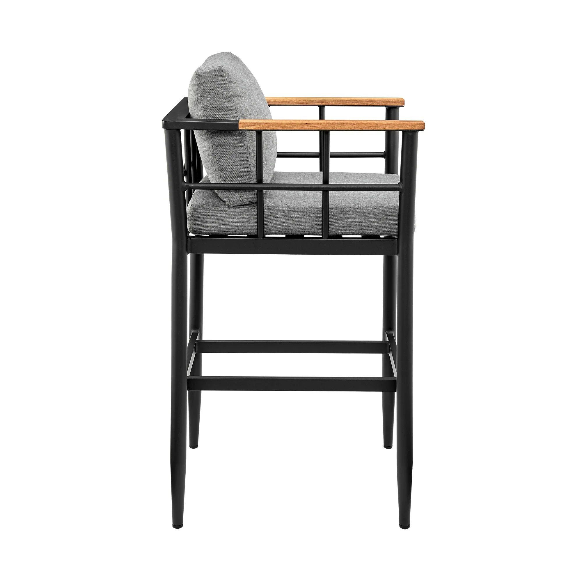 Wiglaf Outdoor Counter Stool - Thumbnail 3