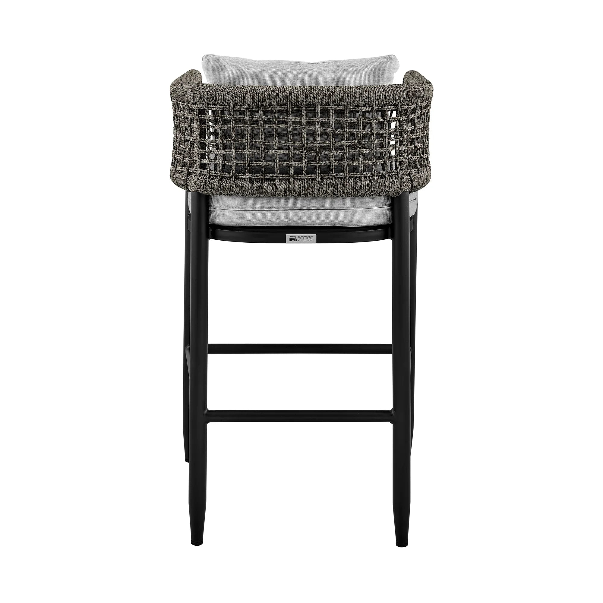 Armen Living Felicia Outdoor Counter Stool - Thumbnail 4