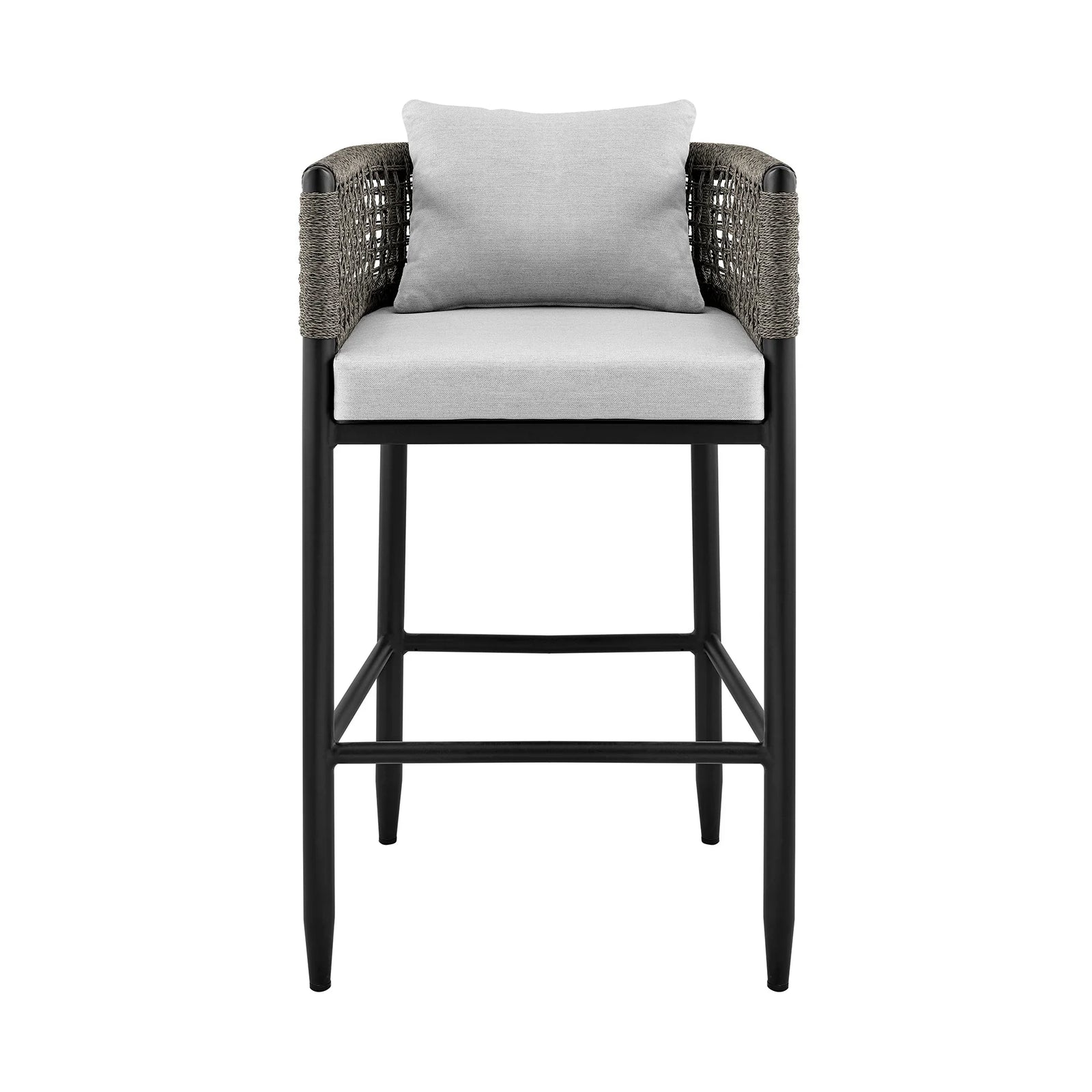 American Home Furniture Armen Living Felicia Outdoor Barstool Set of 2