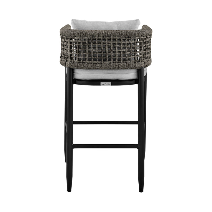 American Home Furniture Armen Living Felicia Outdoor Barstool Set of 2