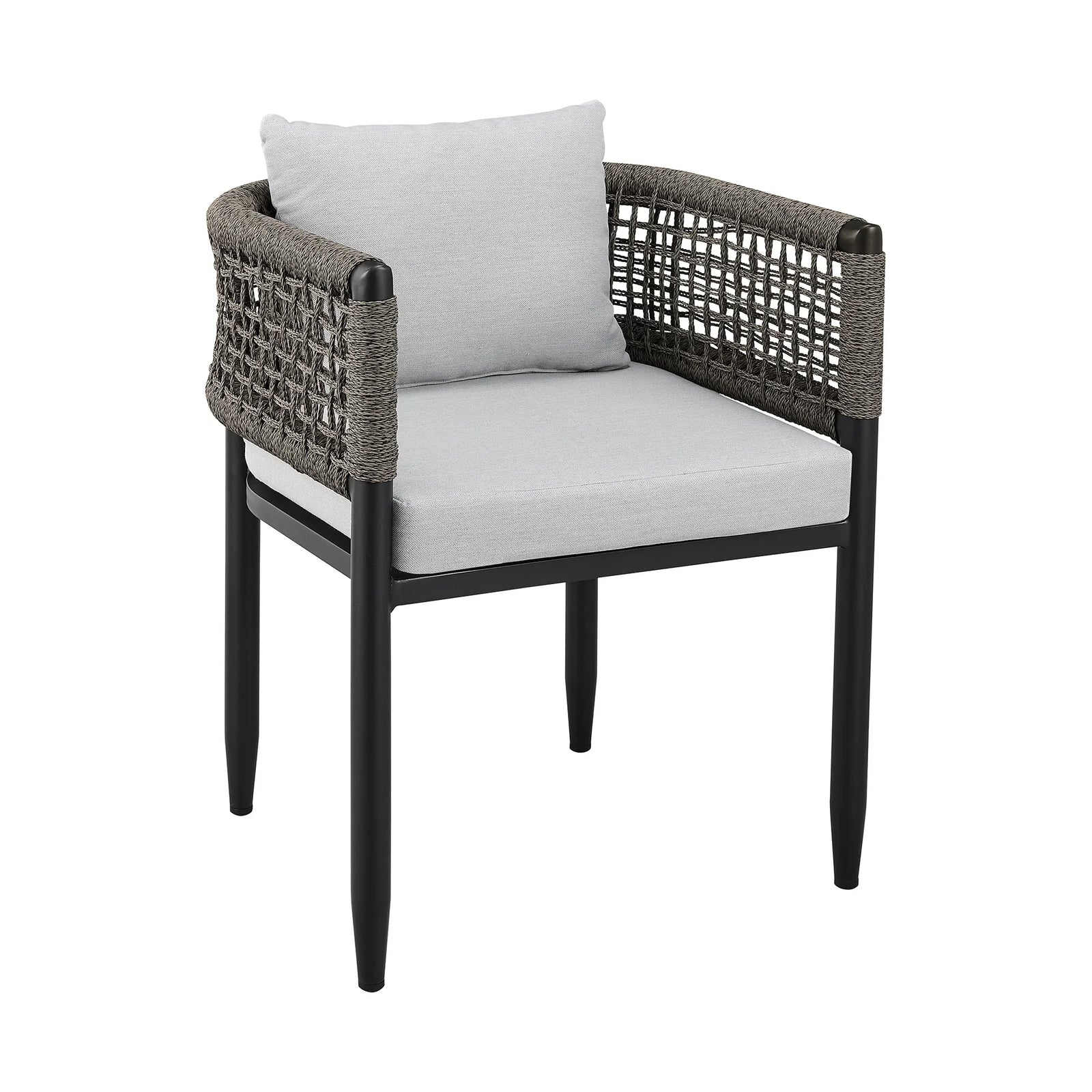 American Home Furniture Armen Living Felicia Outdoor Dining Chair Set of 2