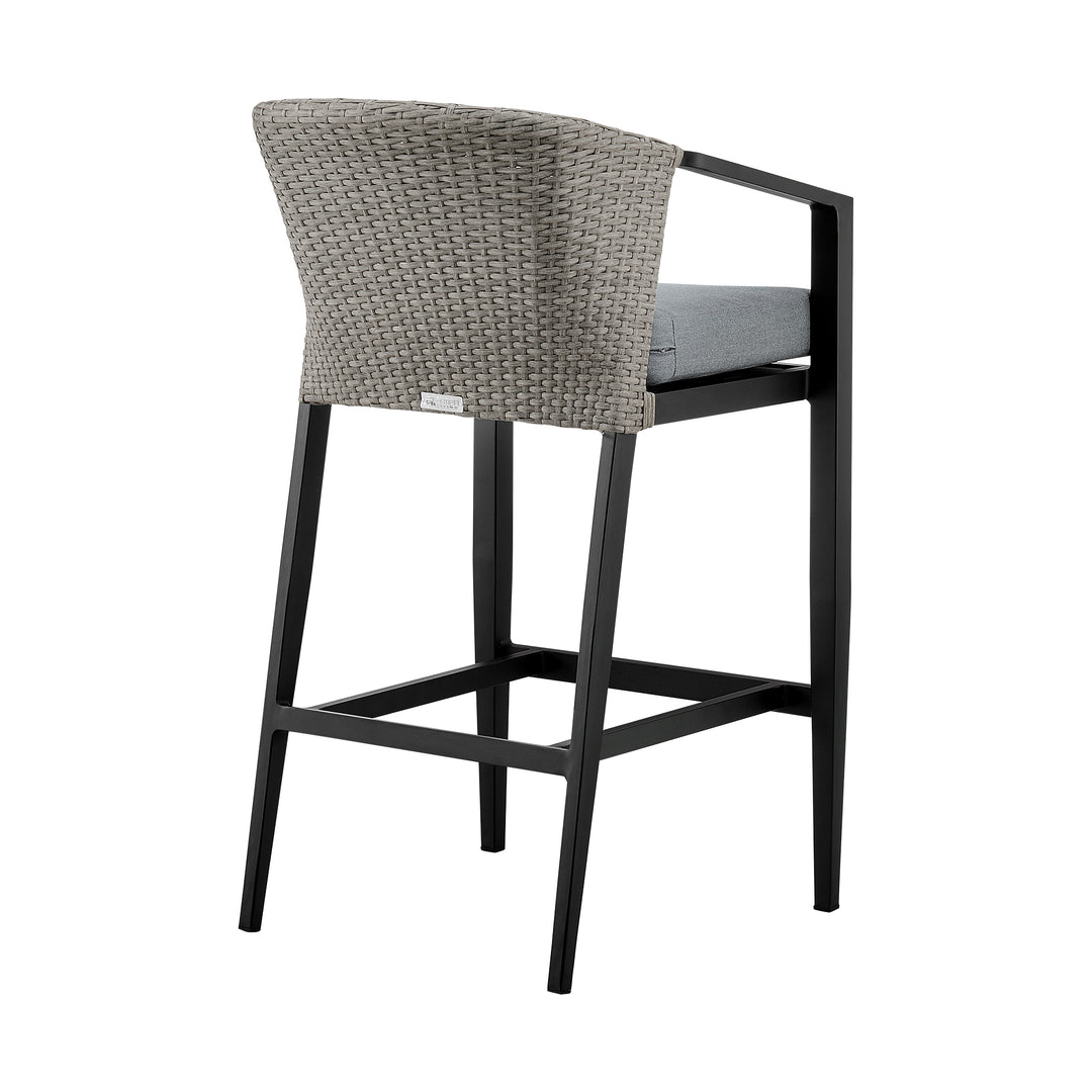 American Home Furniture Armen Living Aileen Outdoor Barstool Set of 2