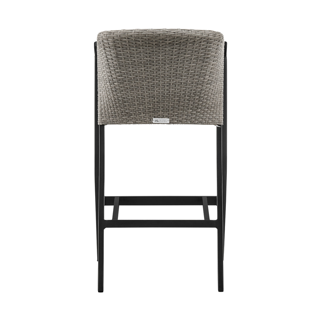 American Home Furniture Armen Living Aileen Outdoor Barstool Set of 2