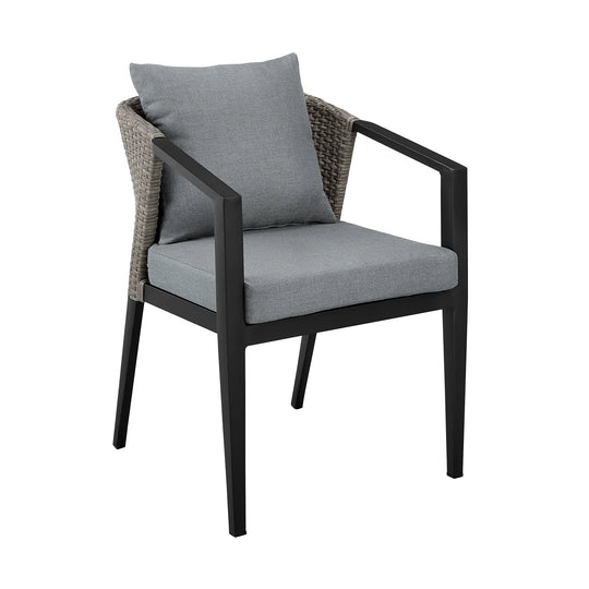 American Home Furniture Armen Living Aileen Outdoor Dining Chair Set of 2