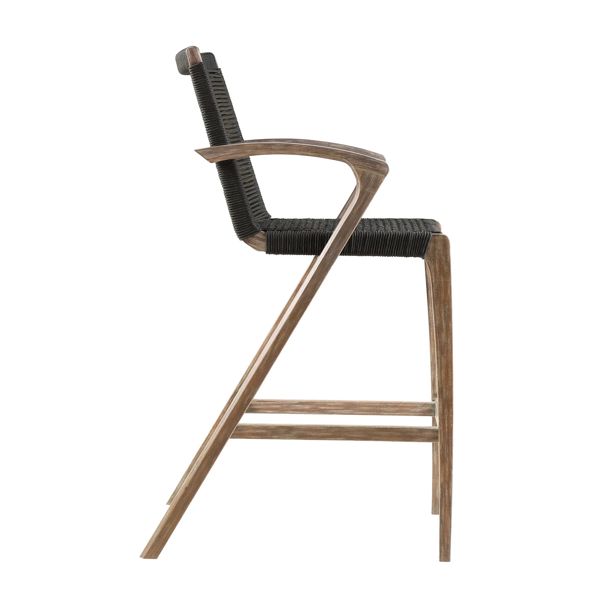 Armen Living Nabila Outdoor Counter Stool - Thumbnail 5