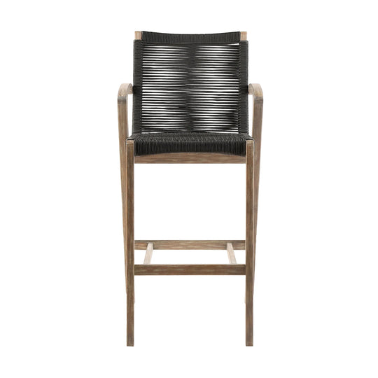 American Home Furniture Armen Living Nabila Outdoor Counter Stool 28" Set of 2