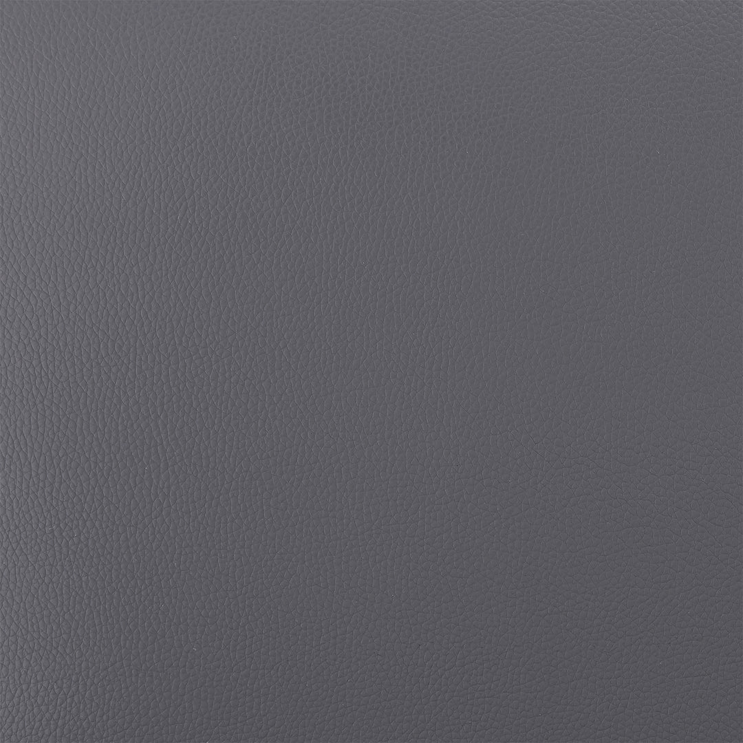 17.5"W x 18"D x 34"H / Gray/Silver