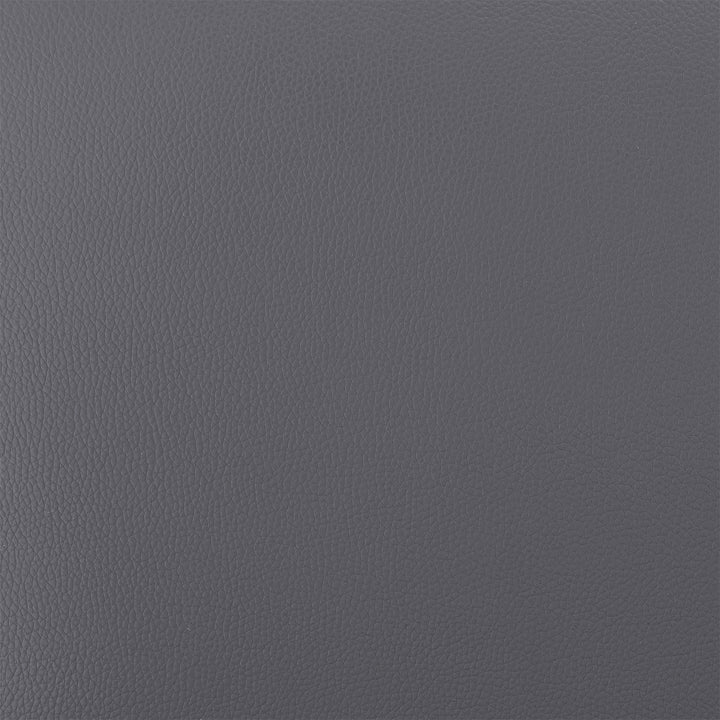 17.5"W x 18"D x 34"H / Gray/Silver