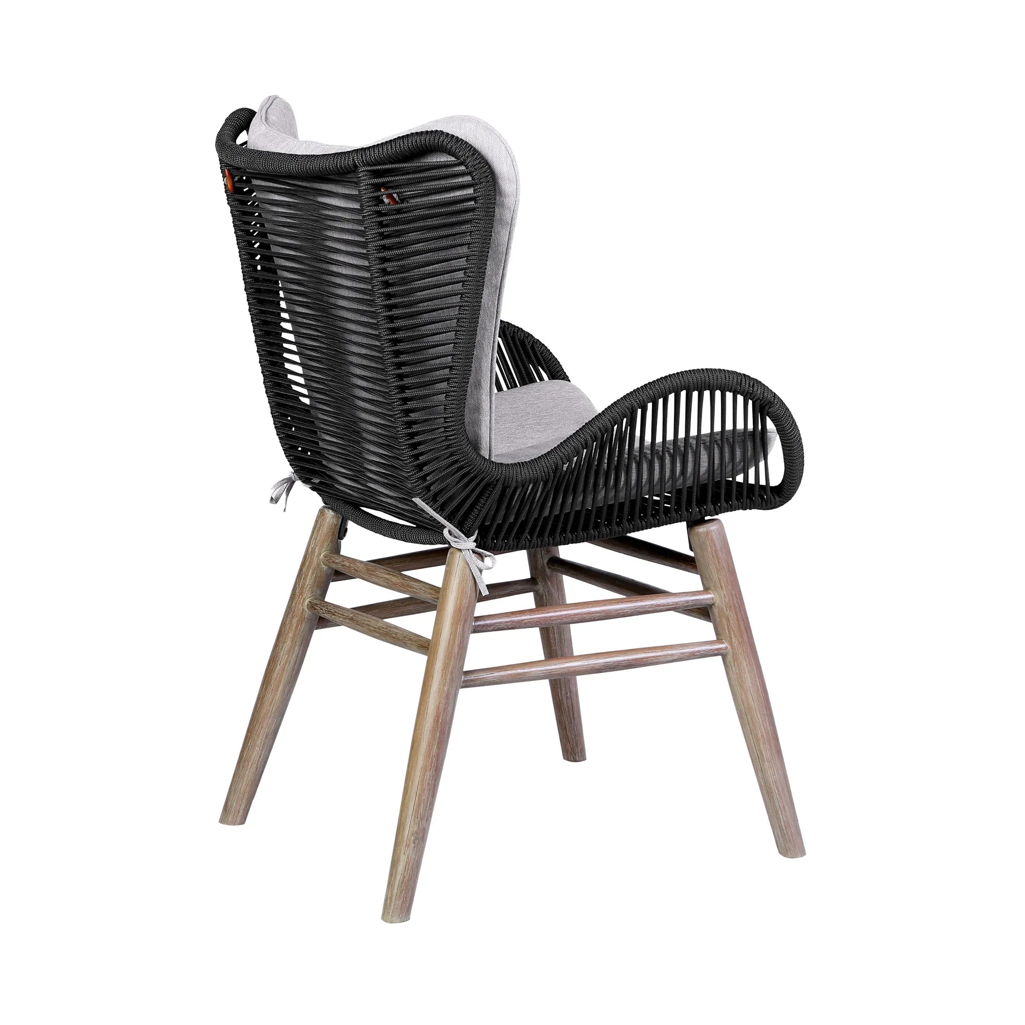 Armen Living Fanny Outdoor Dining Chair - Thumbnail 3