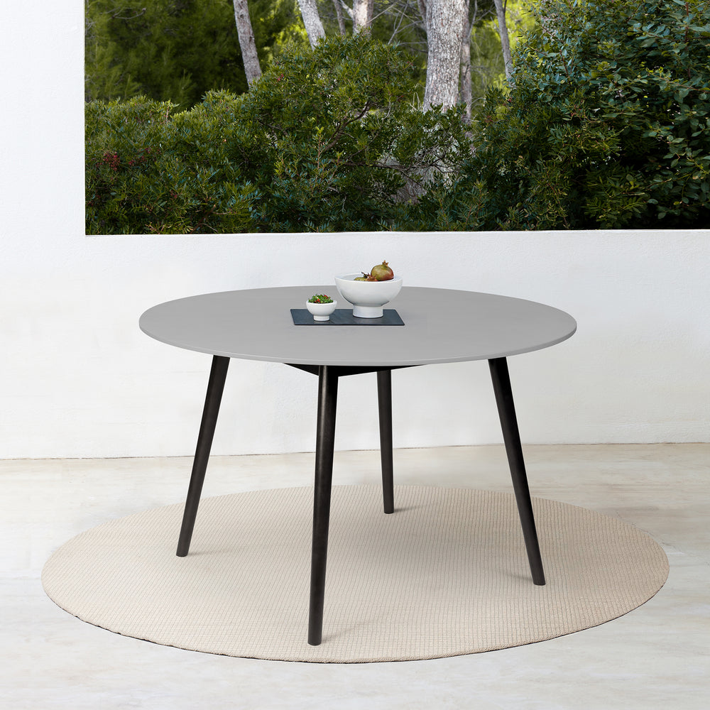 American Home Furniture Armen Living Sydney 47" Round Outdoor Dining Table