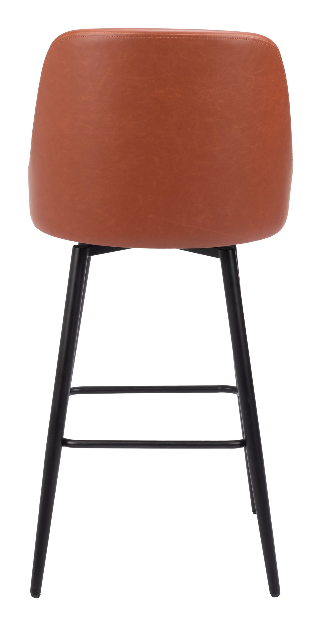 Keppel Swivel Barstool Brown - AmericanHomeFurniture