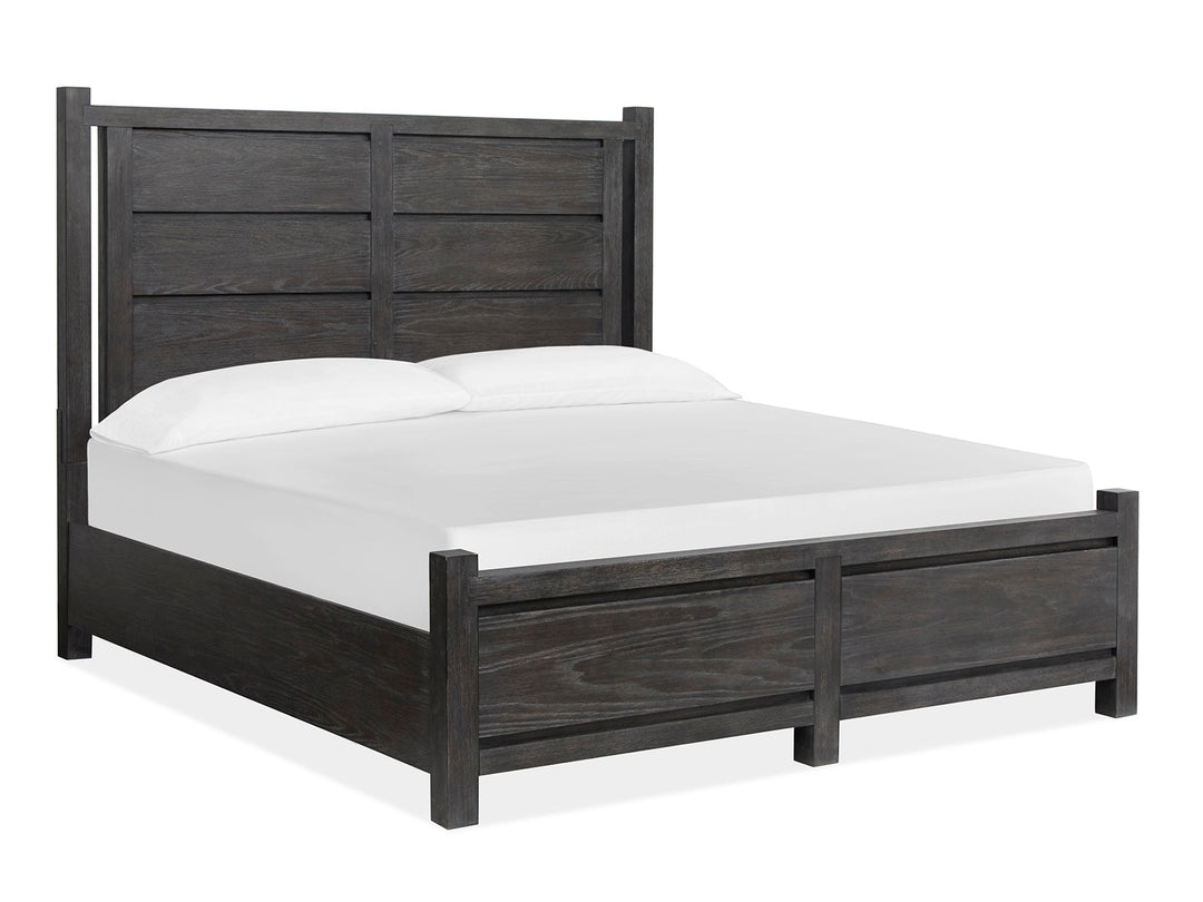 Plum Creek Ravenwood Black Queen Panel Bed - B5990-54