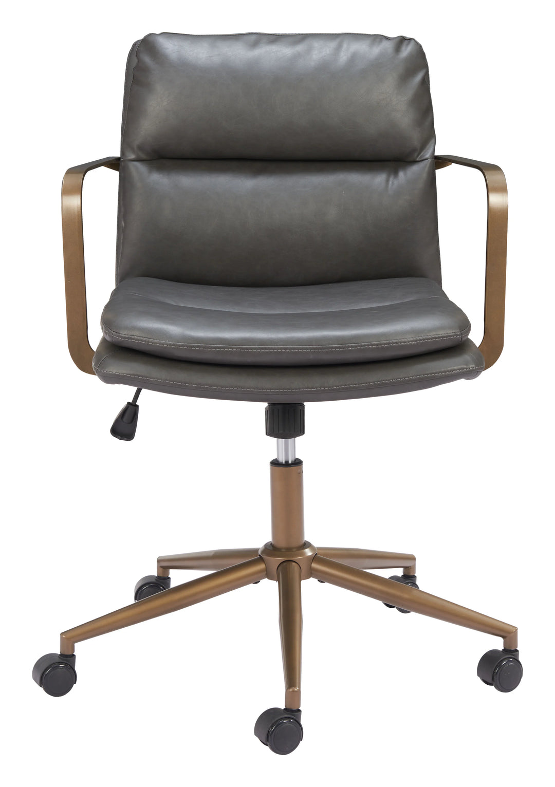 Birao Office Chair Gray - AmericanHomeFurniture