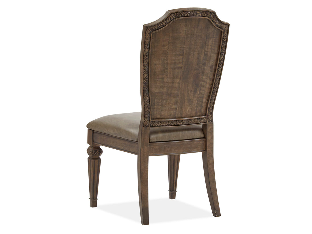 Durango Willadeene Brown Upholstered Side Chair - Set of 2 - D5133-63