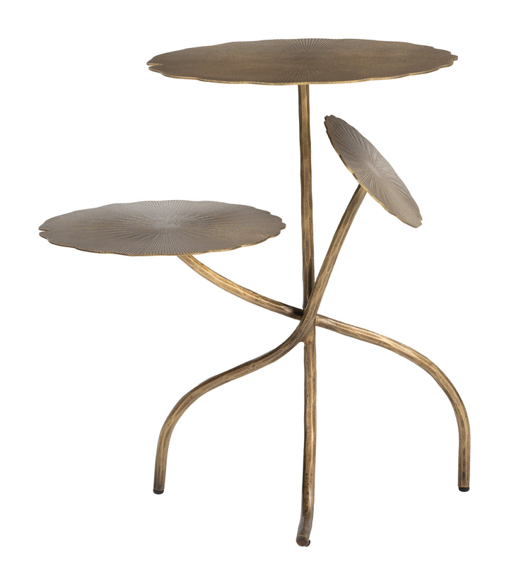 Mavro Accent Table Brass - 110977