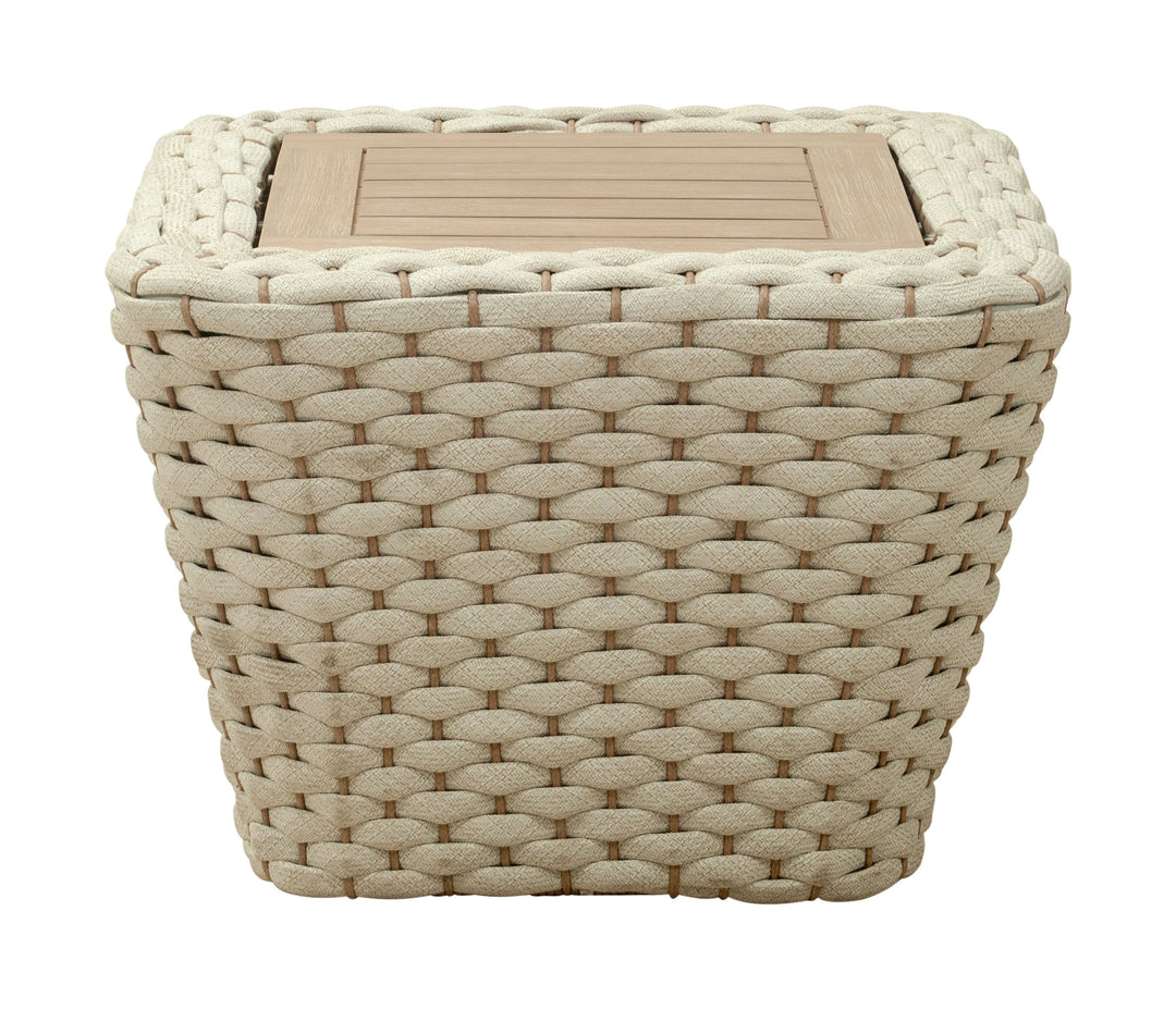 Antul Coffee Table White & Natural