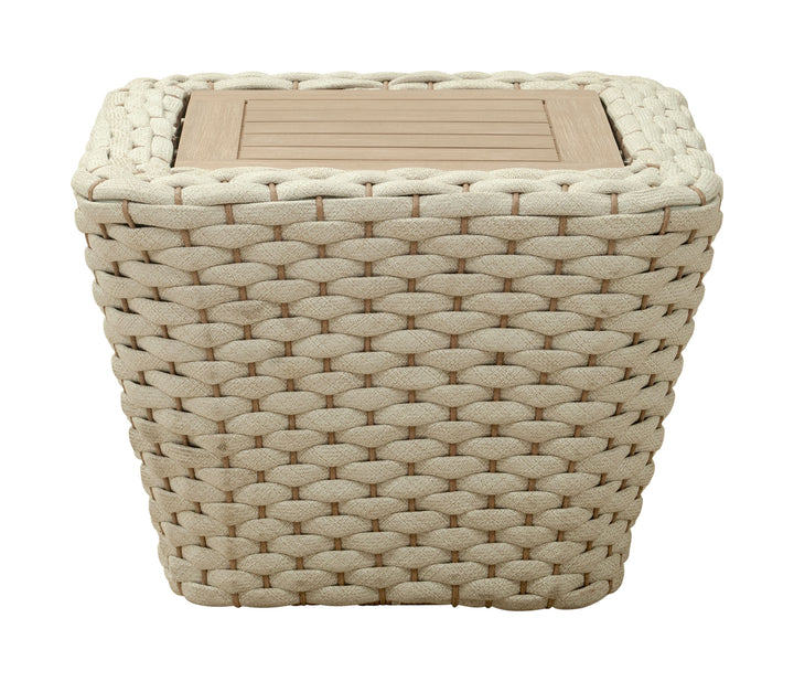 Antul Coffee Table White & Natural