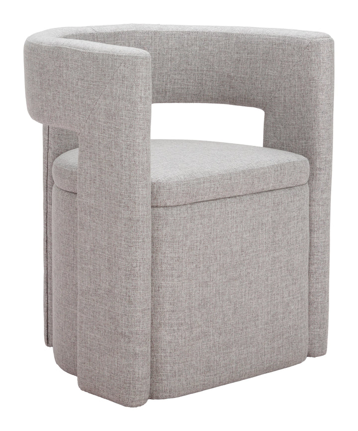 Papua Dining Chair Gray - AmericanHomeFurniture