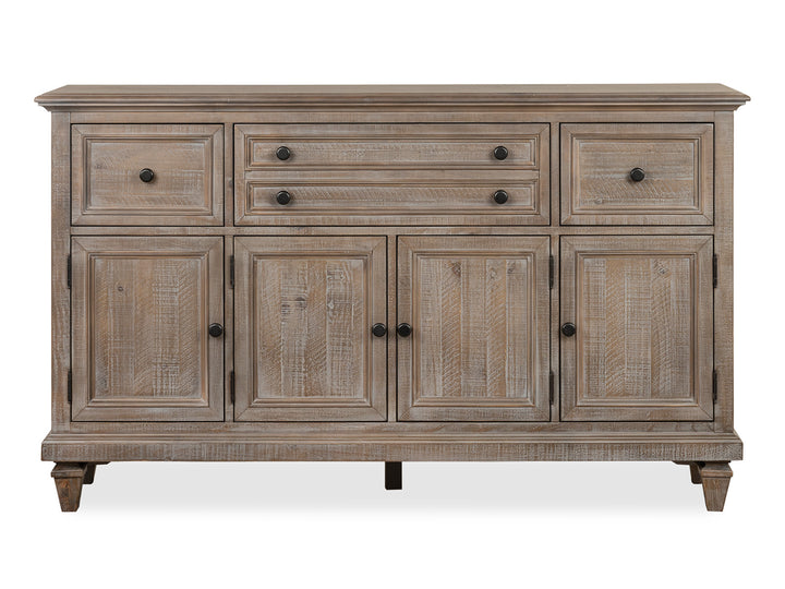 Lancaster Dovetail Grey Buffet - D4352-14