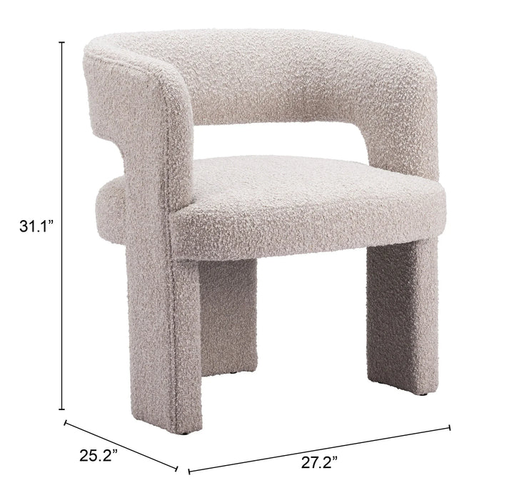 Java Accent Chair Sandy Beige - AmericanHomeFurniture